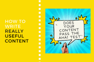 Blog on Marketing4You to help SMEs write really useful content for their clients and prospects
