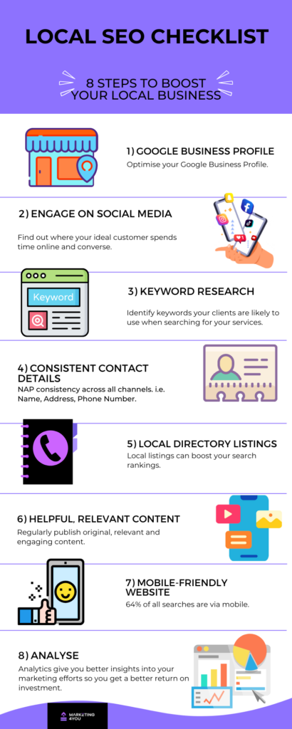 Local SEO Checklist for local businesses